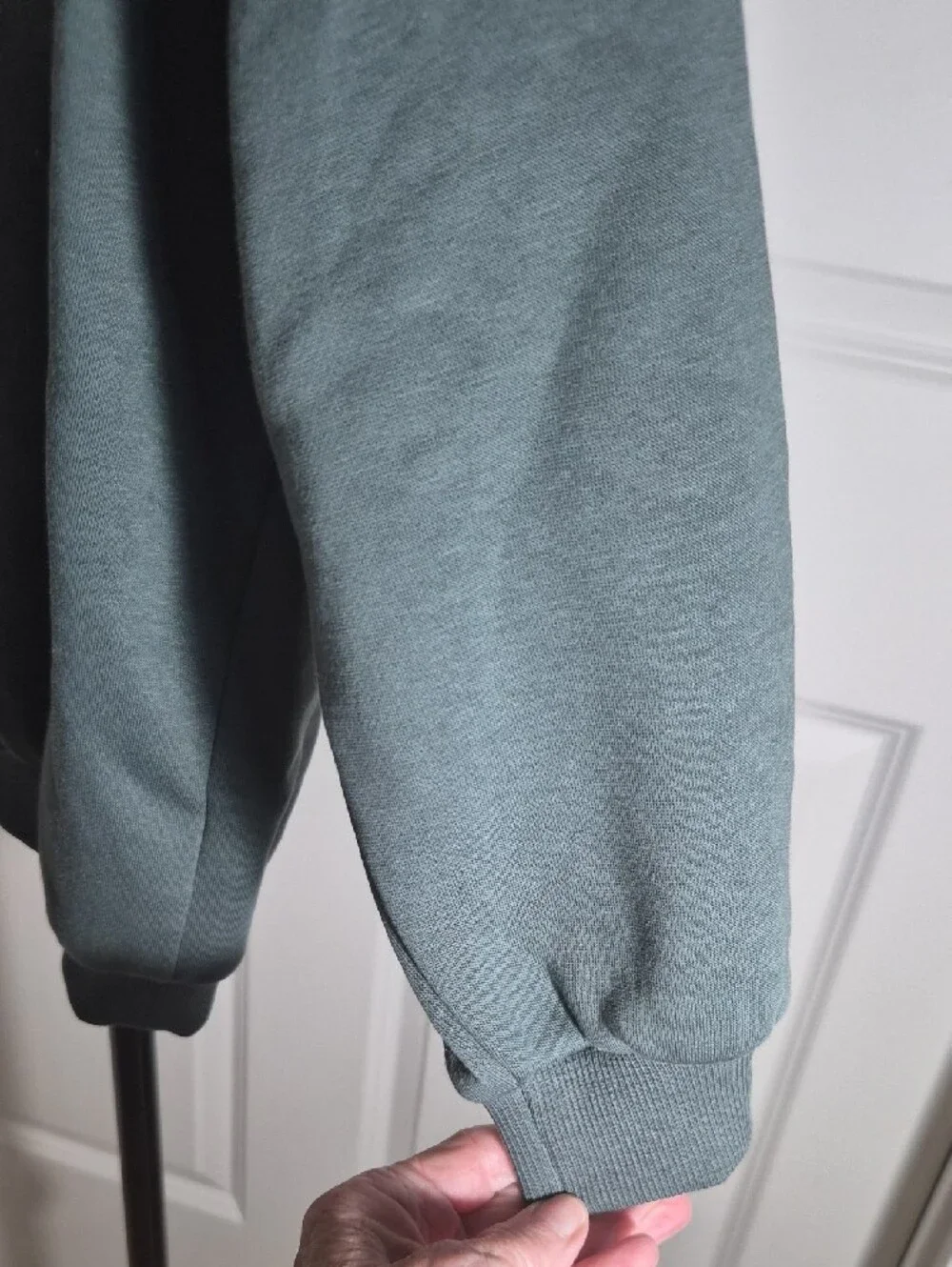 Nike Kids Crewneck Sweatshirt in Teal Green with White Swoosh